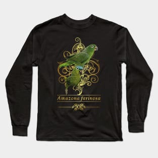 blue-crowned parrot Long Sleeve T-Shirt